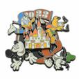 ミッキー＆フレンズ ピンバッジ スピン DATED 2023 1,760円