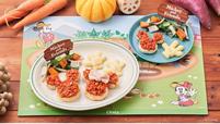 ＜ミッキー＆ミニー＞野菜たっぷりハンバーグ