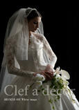 クラウディア「Clef a decor-クレアデコール」新作ウェディングドレス