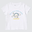 【ユニクロ「GIRLS サンリオキャラクターズ クロップドUT」¥990】シナモロールがかわいいホワイト