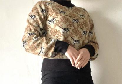 GU×UNDERCOVERジャカードセーター - ニット/セーター