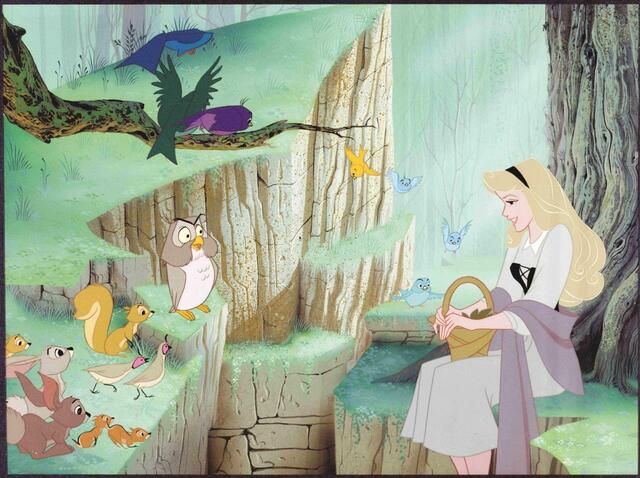 『眠れる森の美女』映画シーン