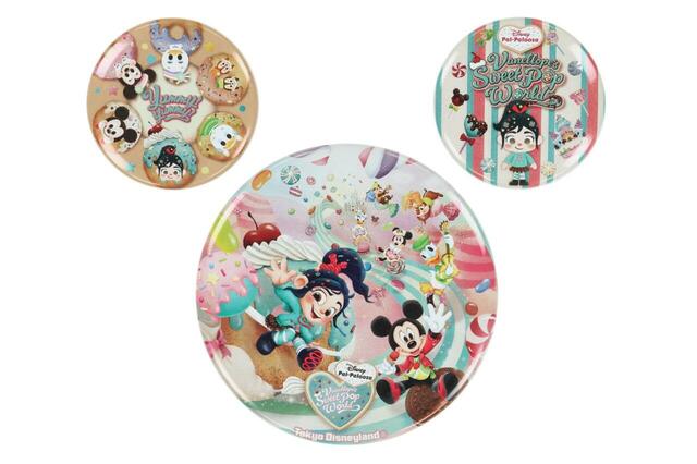 カンバッジセット 1,300円｜ディズニー・パルパルーザ“ヴァネロペのスウィーツ・ポップ・ワールド”グッズ｜販売店舗：東京ディズニーランド「ディズニー＆カンパニー」｜発売日：2026年4月8日（水）