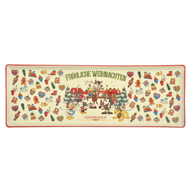 ミッキー&フレンズ トレイ World Showcase Germany Holiday 3,520円