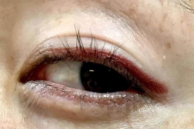 インテグレート スナイプジェルライナー(シャドウタッチ) / RD550 ボルドーレッド　1,045円（税込）