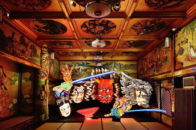 目黒雅叙園「和のあかり×百段階段展」昨年開催時の様子