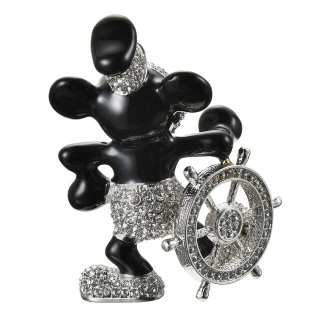 【Arribas Brothers】ミッキー フィギュア Jeweled Steamboat Willie 18,150円