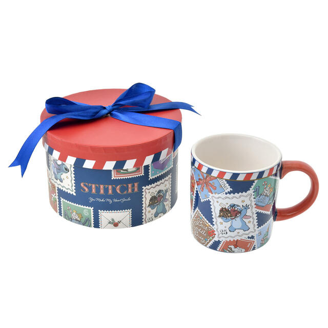 スティッチ＆スクランプ マグカップ ボックス入り Holiday Season collection 2,200円