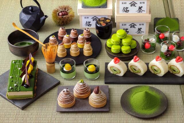 「スーパースイーツビュッフェ2025 ~秋彩の栗と抹茶~」<期間:2025年10月7日~11月30日>【抹茶好きさんは「ホテルニューオータニ大阪」に集まれ!“抹茶かけ放題”で愉しめる『スーパースイーツビュッフェ2025』開催中!】