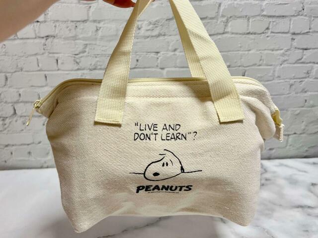 【SPRiNG7月号増刊付録】350mlの缶を3本イン!底板がないため、たゆんとしてしまい、安定感に欠ける…?