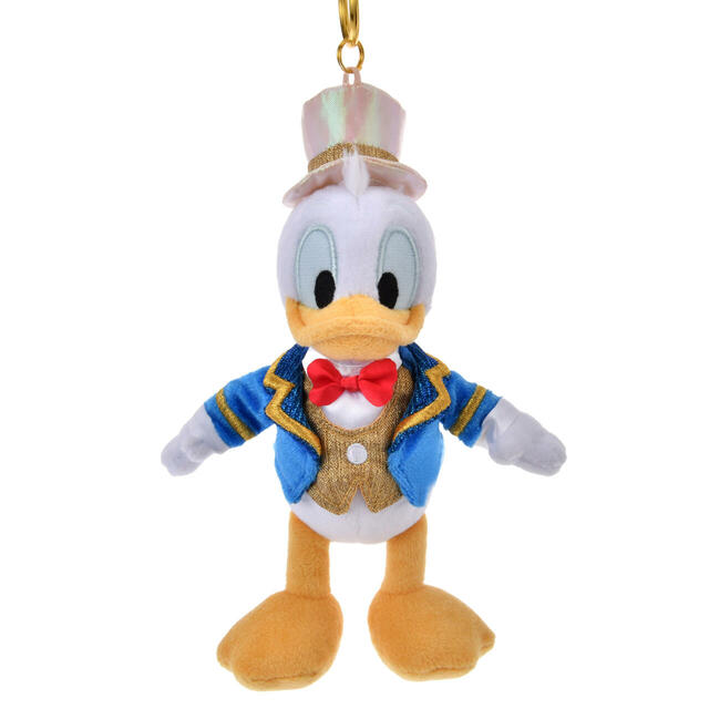 【東京ディズニーリゾート店限定】ドナルド ぬいぐるみキーホルダー・キーチェーン 東京ディズニーリゾート店25周年記念 2,600円