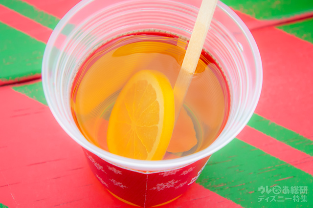 ホットアプリコットカクテル｜テイスト・オブ・クリスマス｜東京ディズニーシー「ディズニー・クリスマス」2018年