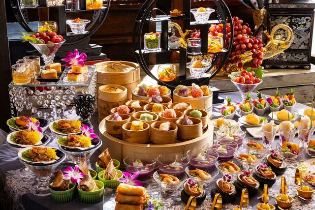 「ビュッフェイメージ」＜¥5,800（土・日・祝日¥6,300）＞【チャイニーズアフタヌーンティー『シノワ・レーヌ』】