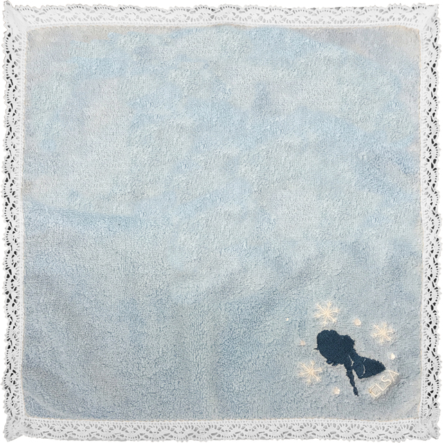 レース付きハンドタオル（エルサ）｜1,200円