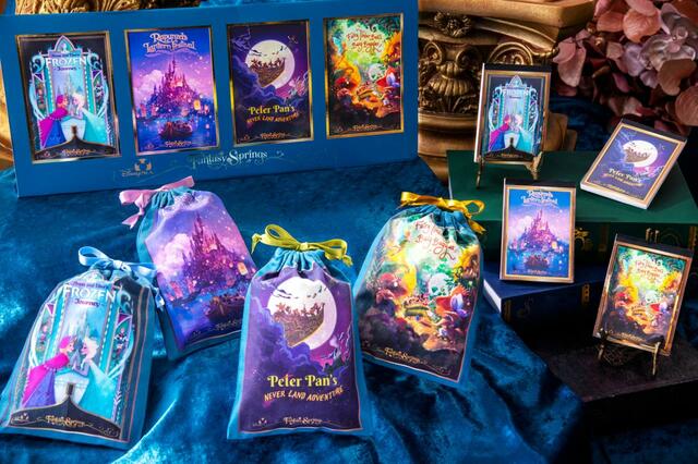 「ファンタジースプリングス」をテーマにしたグッズ｜販売店舗：東京ディズニーシー「エンポーリオ」｜発売日：2024年4月8日（月）