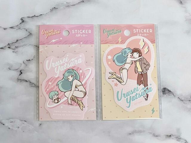 【100円ショップ×うる星やつら】うる星やつら ステッカー／各税込110円