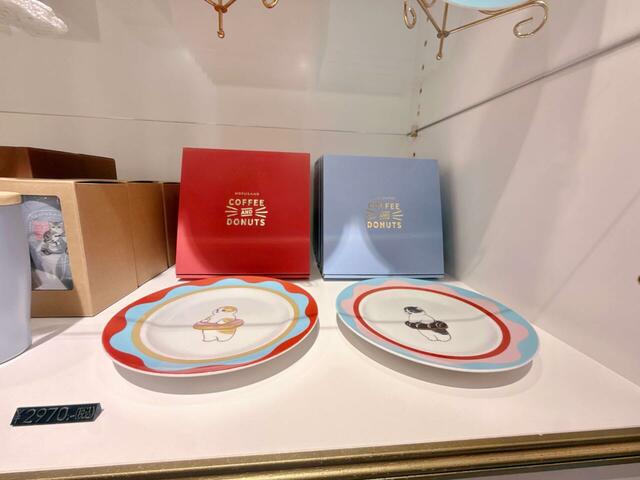 【mofusand TOKYO】COFFEE AND DONUTS ドーナツプレート(全2種)/各税込2,970円