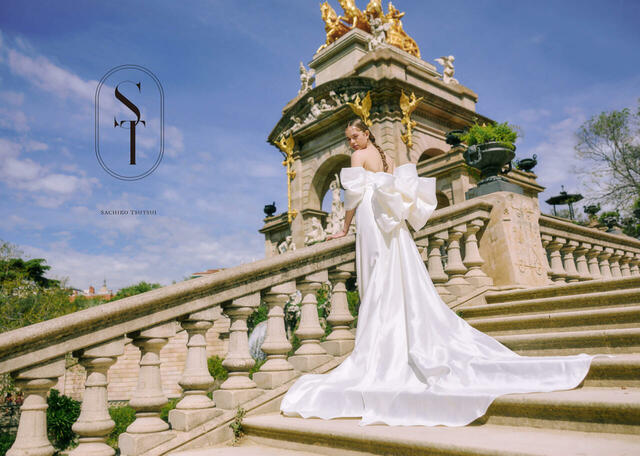 クラウディア｜「ST（サチコツツイ）」新作ウェディングドレス｜STB0010_Offwhite