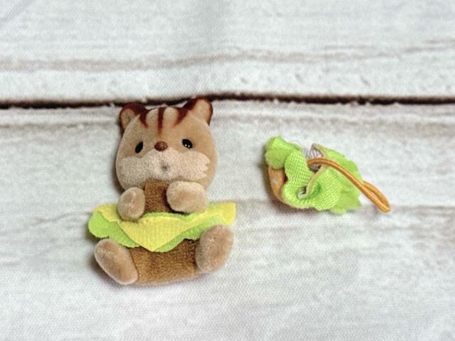 「E：くるみリスの赤ちゃん　アルフィー」でした！