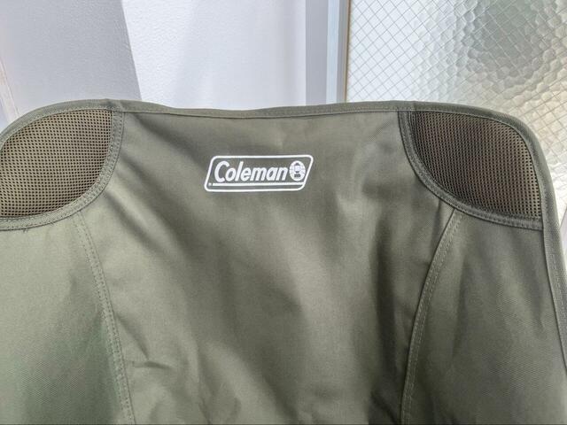 【コールマン　ヒーリングチェアNX】骨組みが当たって痛くないようクッション生地になっています◎