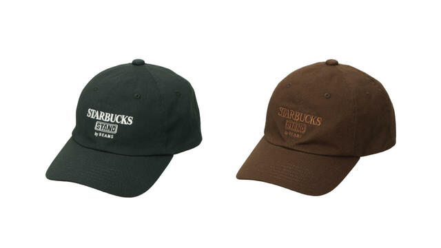 『STARBUCKS STAND by BEAMS 6P LOGO キャップ』¥6,600