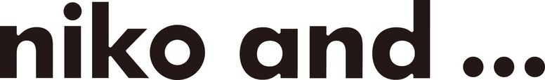 【niko and ...「あさひやま動物園応援商品」】「niko and ...」ロゴ