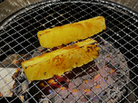 牛角赤坂店未知との遭遇な「焼きパイン」