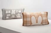 【西川×ミッフィー】「miffy のびのびタオルピローケース」カラー： グレー（左）、ベージュ（右）各1,980円（税込）
