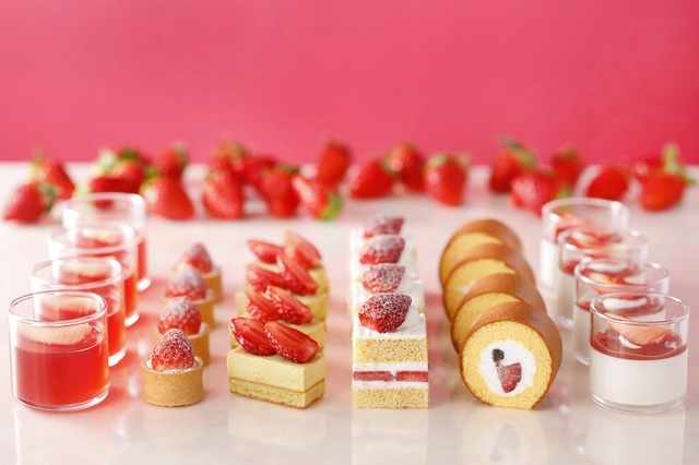 ホテルニューオータニ（東京）  ガーデンラウンジ『スーパーいちごビュッフェ2021～あまおうスイーツプレゼンテーション～』