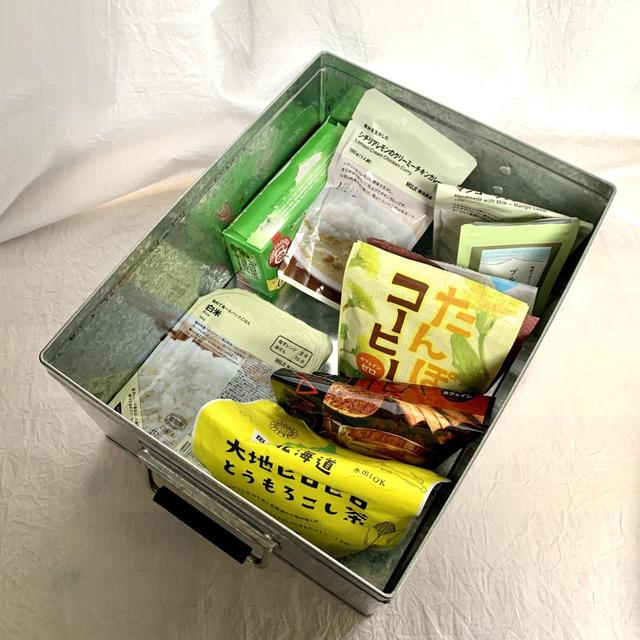 【無印良品　トタンBOX】湿気から食材を守る！