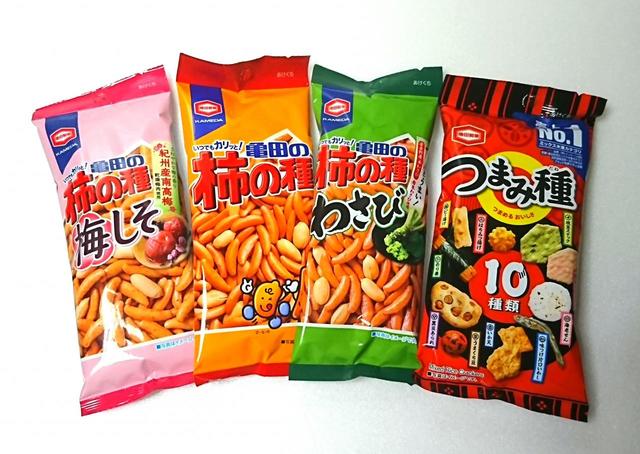 亀田製菓　亀田のバラエティセット　4種類×各5袋（計20袋）　1398円