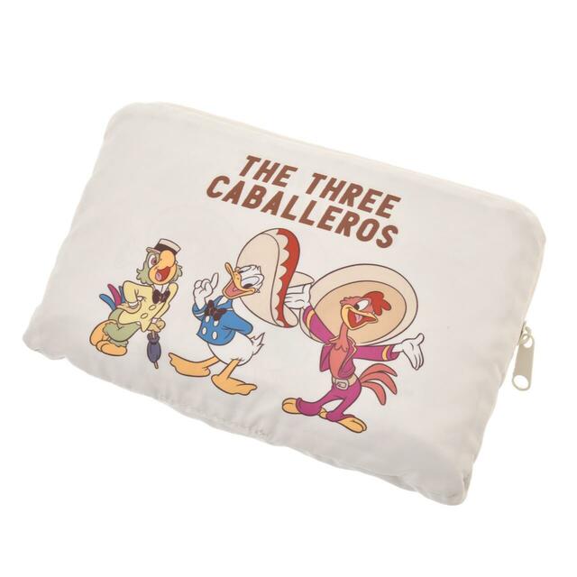 ドナルド、ホセ・キャリオカ、パンチート トートバッグ 折りたたみ式 2WAY ポケッタブル TRAVEL WITH AMIGOS 3,800円