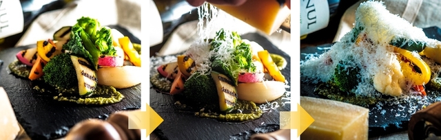 野菜のグリル　ベラ・ロディチーズがけ