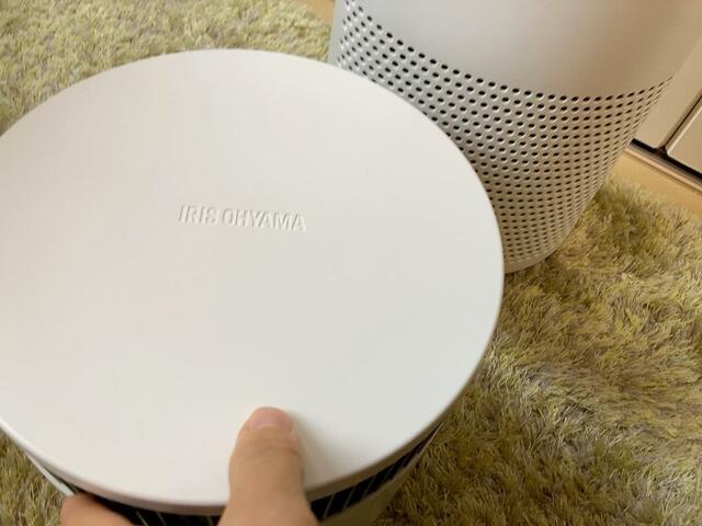【アイリスオーヤマ 加湿空気清浄機】洗練されたデザイン