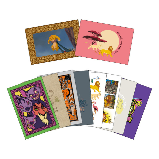 E賞 ポストカードセット｜Happyくじ ディズニー『ライオン・キング』