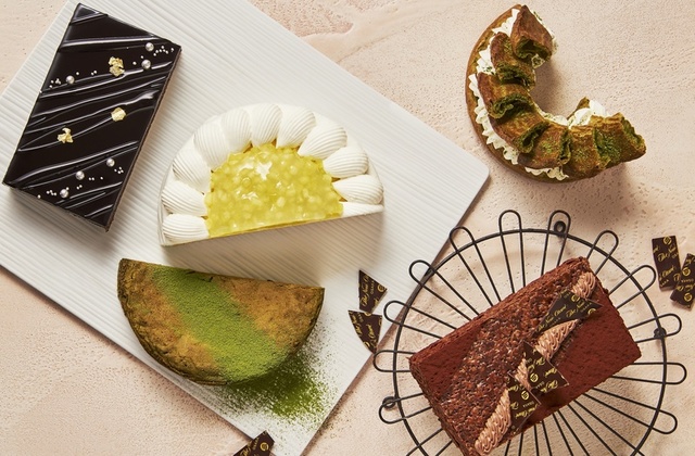 抹茶とメロンとチョコレートスイーツフェア