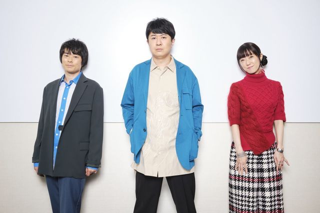 (左から)阪口大助、杉田智和、釘宮理恵