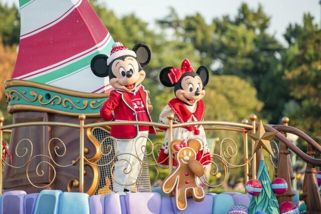 2024年11月14日 「ディズニー・クリスマス」プレスプレビュー/東京ディズニーランド/ディズニー・クリスマス・ストーリーズ“フォンド・フェアウェル”の模様