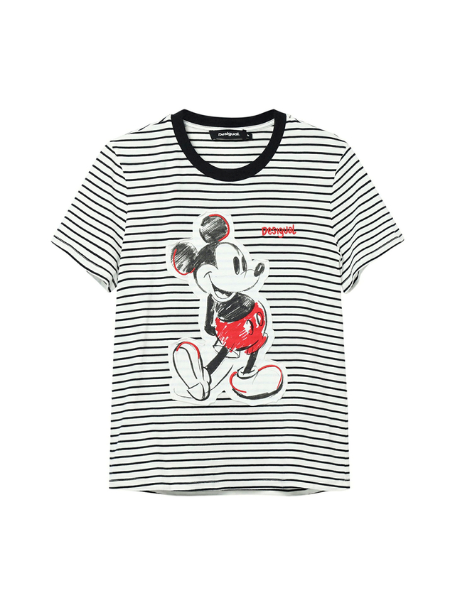 ミッキーマウス ストライプTシャツ ¥ 11,900