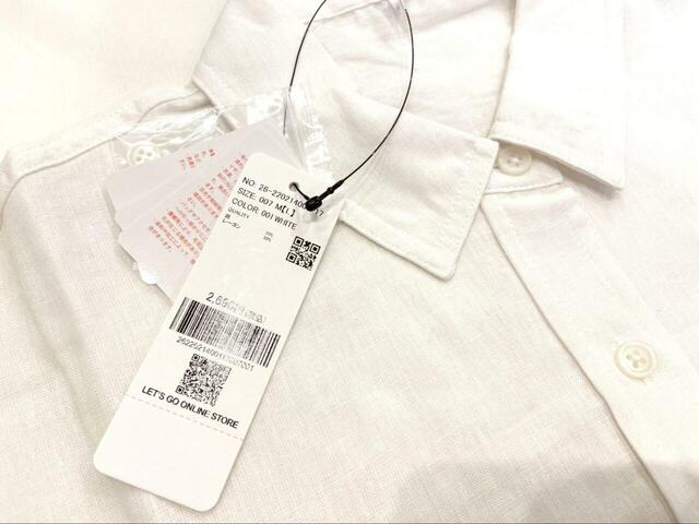 【coca サマーシャツ】ホワイト、アイボリー、グレージュ、ブラック、ライトピンクの5色展開