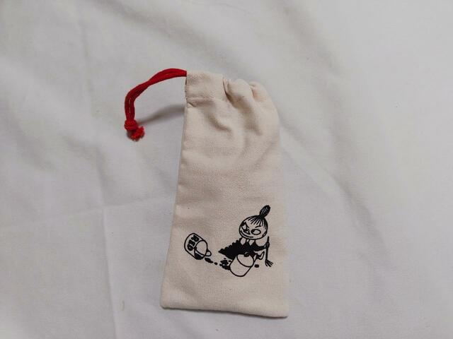 巾着にして持ち運べる