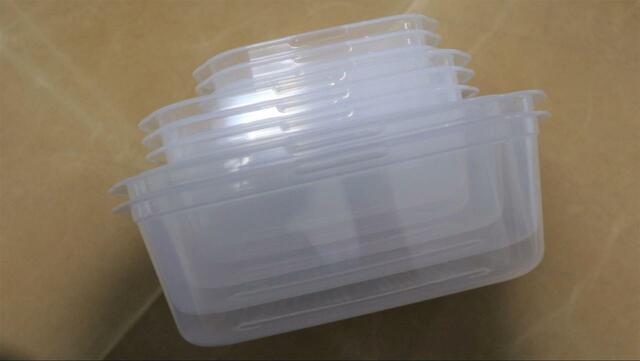 【セリア とにかく洗いやすい保存容器】スタッキング収納しやすい