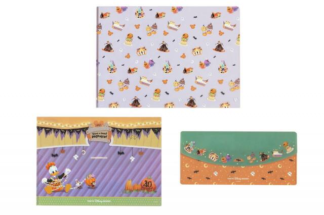 クリアホルダー＆チケットケース 1,200円｜東京ディズニーリゾート「ディズニー・ハロウィーン」2023スペシャルグッズ｜販売店舗：東京ディズニーランド「ディズニー&カンパニー」、東京ディズニーシー「エンポーリオ」