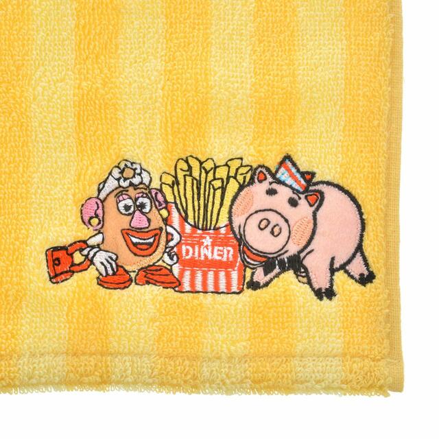 ミスター・ポテトヘッド、ミセス・ポテトヘッド、ハム ミニタオル TOY STORY DINER 1,320円
