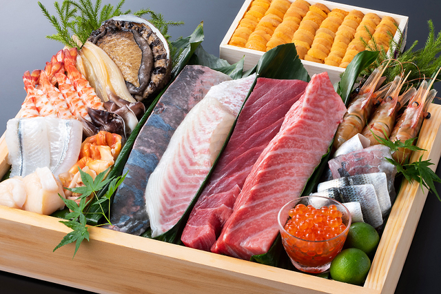 高級ネタも無制限！プレミアム寿司食べ飲み放題