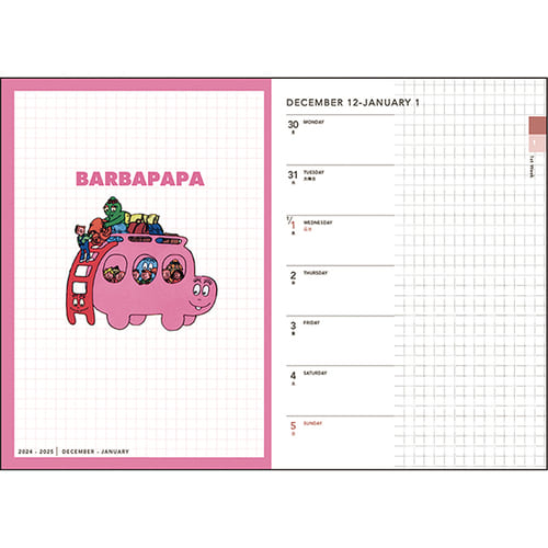 【ハンズのおすすめ手帳2025】絵本のように並べたくなるハードカバータイプ