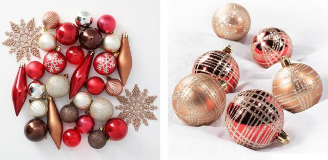 左：ボール30P(レッドブラウンミックス iST)　999円 右：ボール6P(レッドゴールドラインミックス iST)　799円