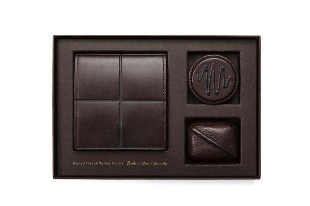 レザーチョコレートボックス