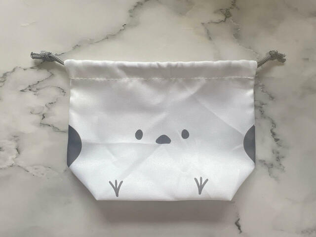 ランチ巾着　シマエナガ／税込110円