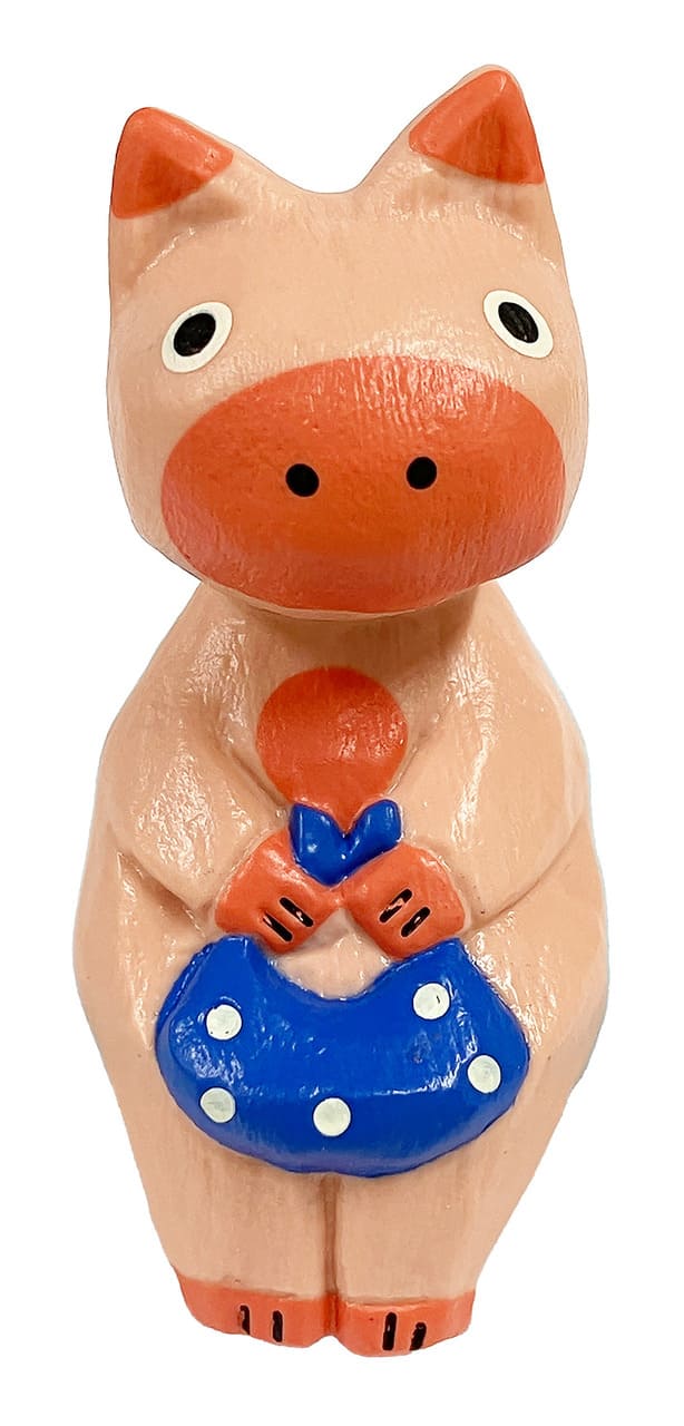 【アジアンインテリア雑貨 腰かけアニマルズ2】ぶた